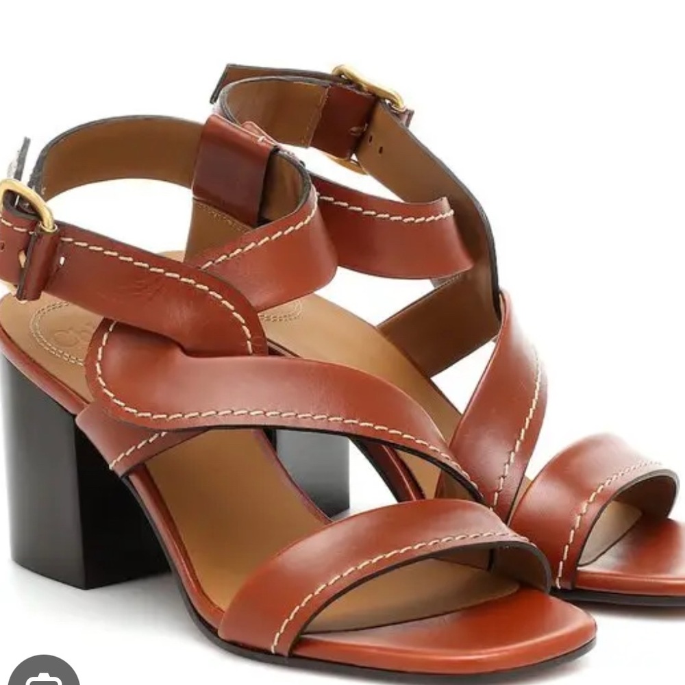 EUC Chloe Candice Sandals Sz 7/37